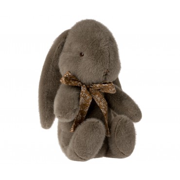 Peluche Lapin Fluffy - Gris (X-Large) - MAILEG - Perlin Paon Paon